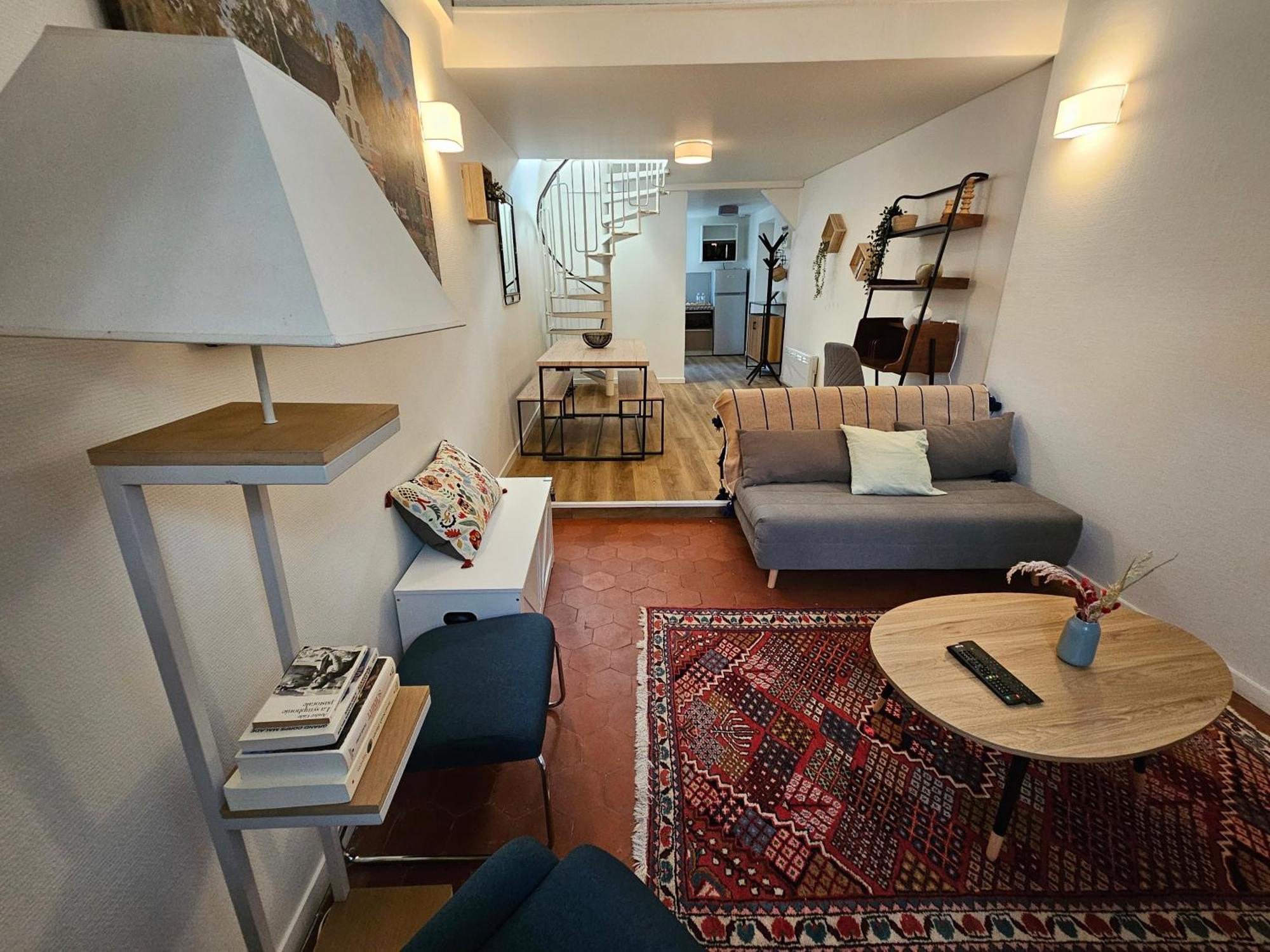 Charmant Duplex Au Coeur De Vernon Proche Gare Et Giverny Экстерьер фото